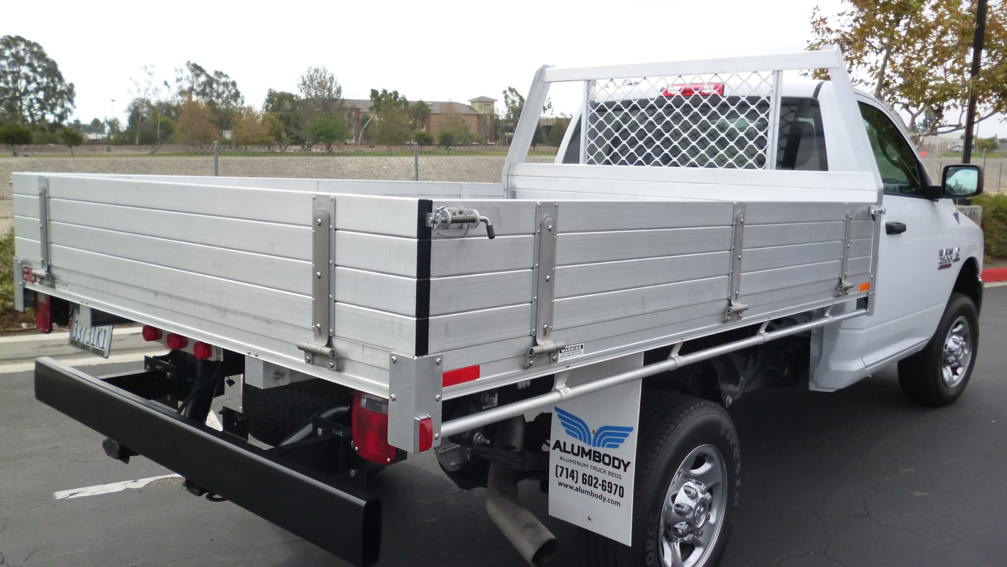 2013 Ram 2500 7x9 Custom FD 12 Tapered Headboard Dock Bumper