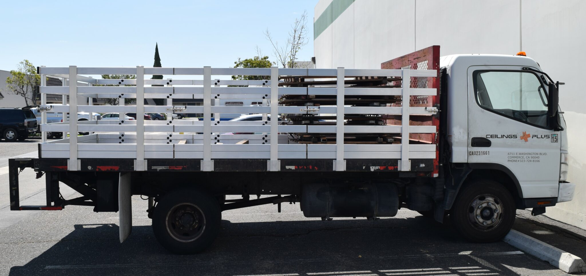 Aluminum Gate Assembly for a 2005 8'x16', with 38'' lift out 38 stakes