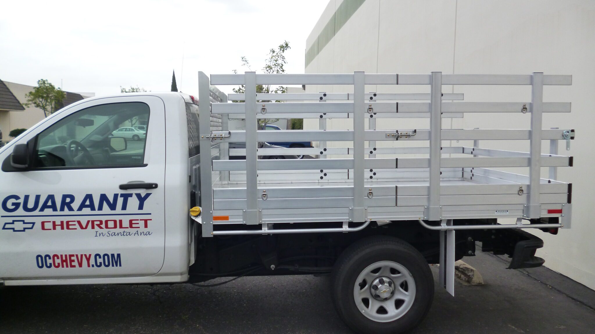 2014 Chevy 1500 66x9 with 38 lift out sides 22 fold down rear 16 D Rings factory bumper