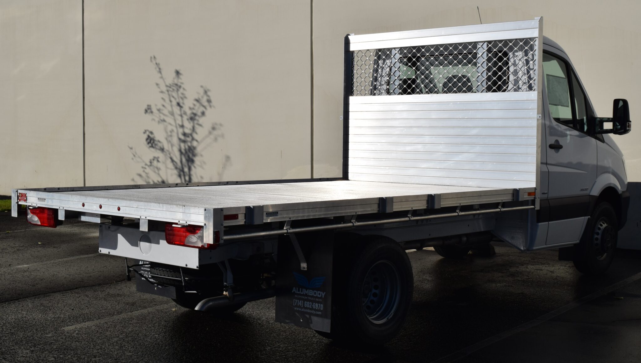 2016 Mercedes-Benz Sprinter 3500 with a 7'X12' aluminum flat bed