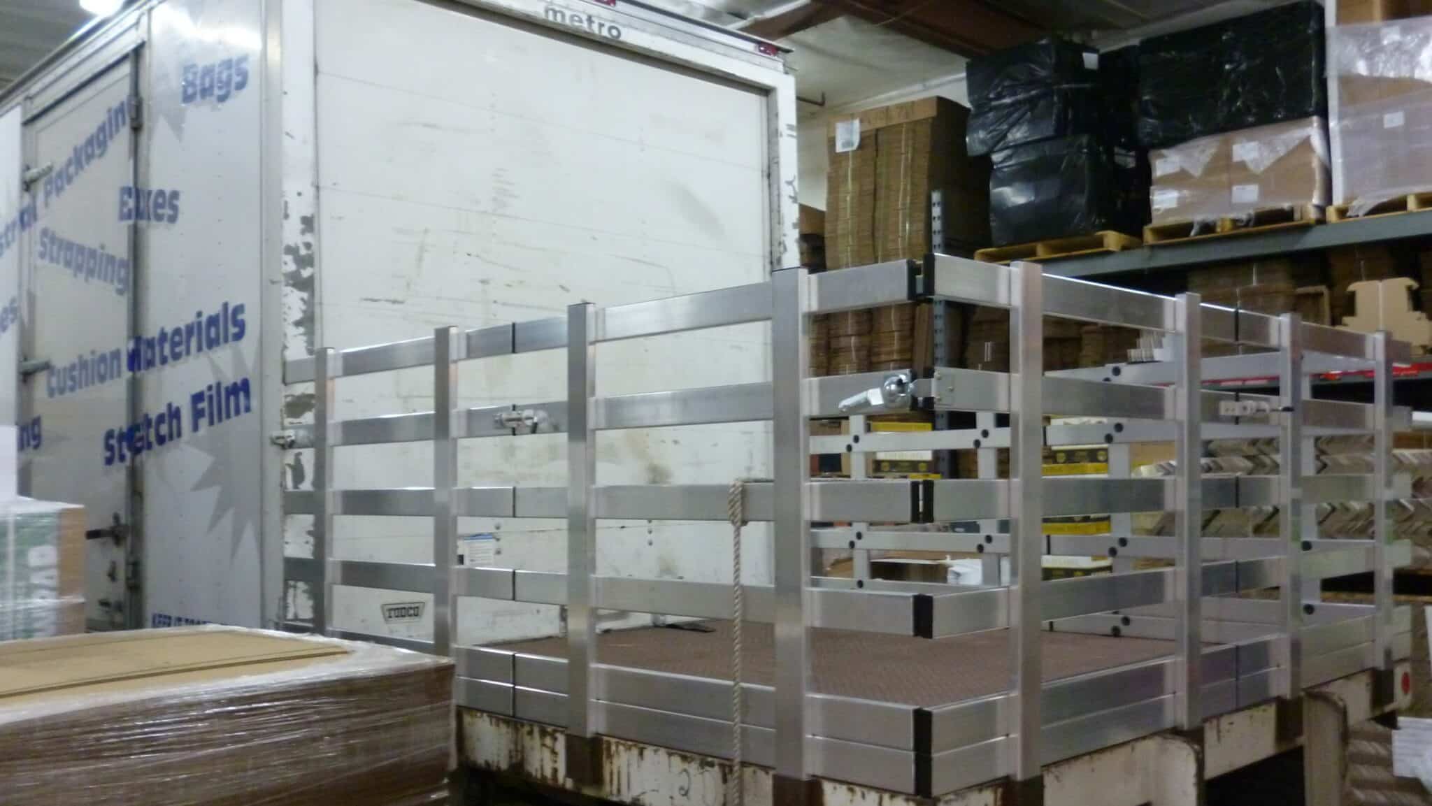Custom Gate Assembly 8'X8' with 38''lift out gates driver side