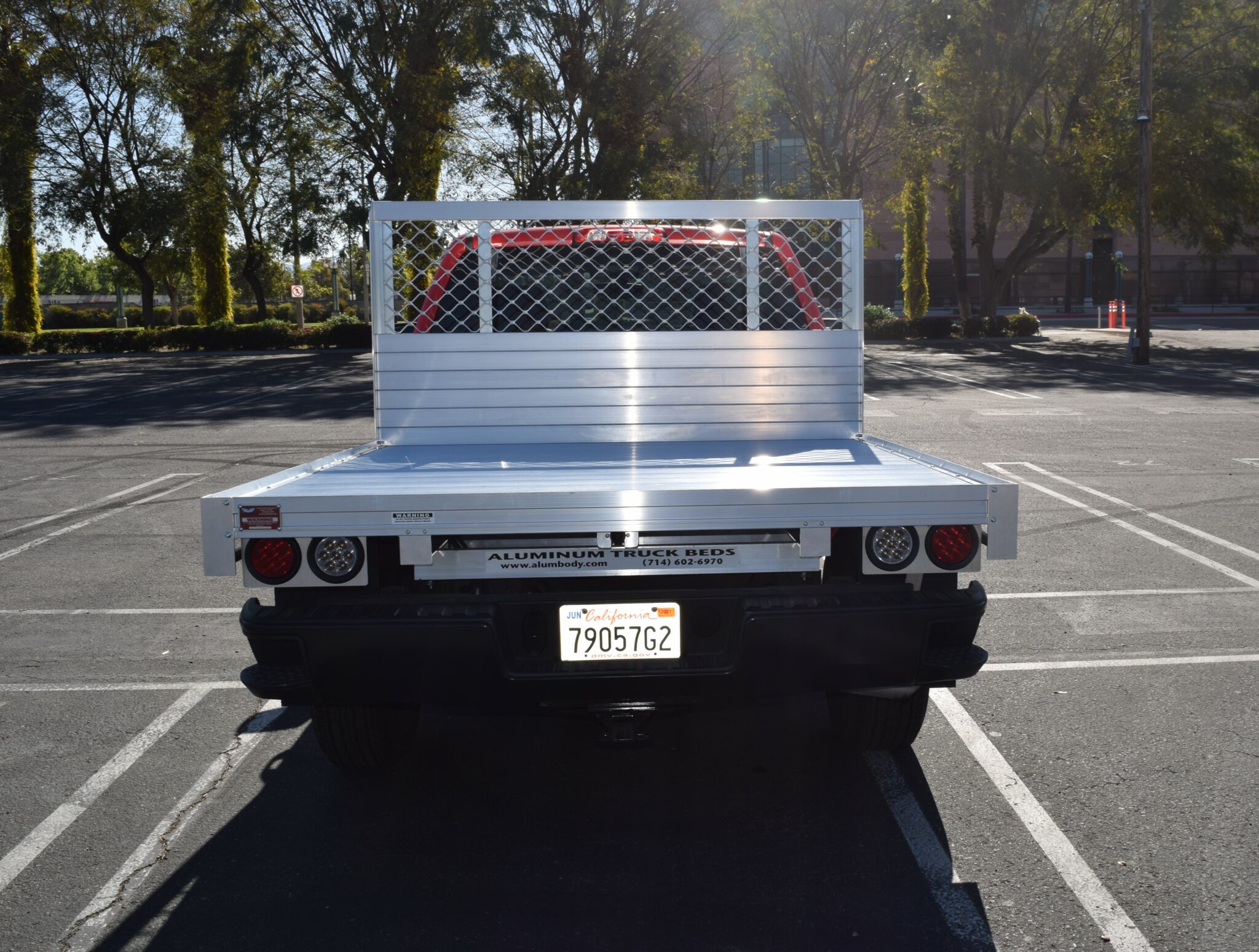 2021 Chevy Silverado 1500 66x9 aluminum flat bed