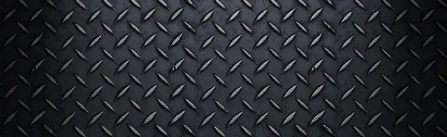Aluminum diamond plate surface texture